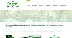 Desktop Screenshot of newellpropertymanagement.com